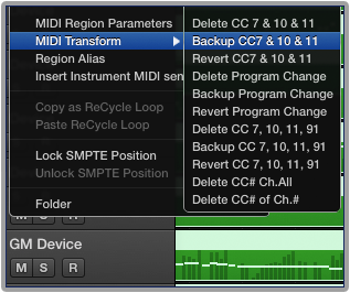 Logic AG MIDI Transform Sets